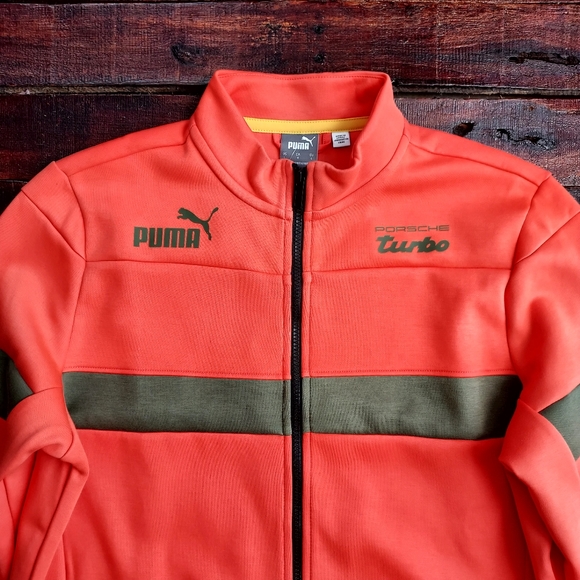 Puma X Porsche Turbo Legacy PL SDS Sweat Jacket NWT Medium Msrp $110 - Picture 2 of 11